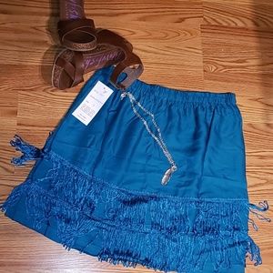 Saxony Blue dangle skirt😍